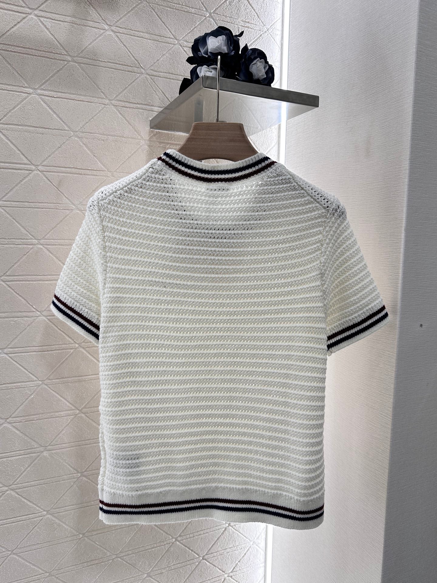 Mi*mi*♥2025 new products Knitted short sleeves