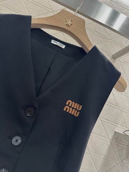 Mi*mi*♥2025 new products Vest and trousers set