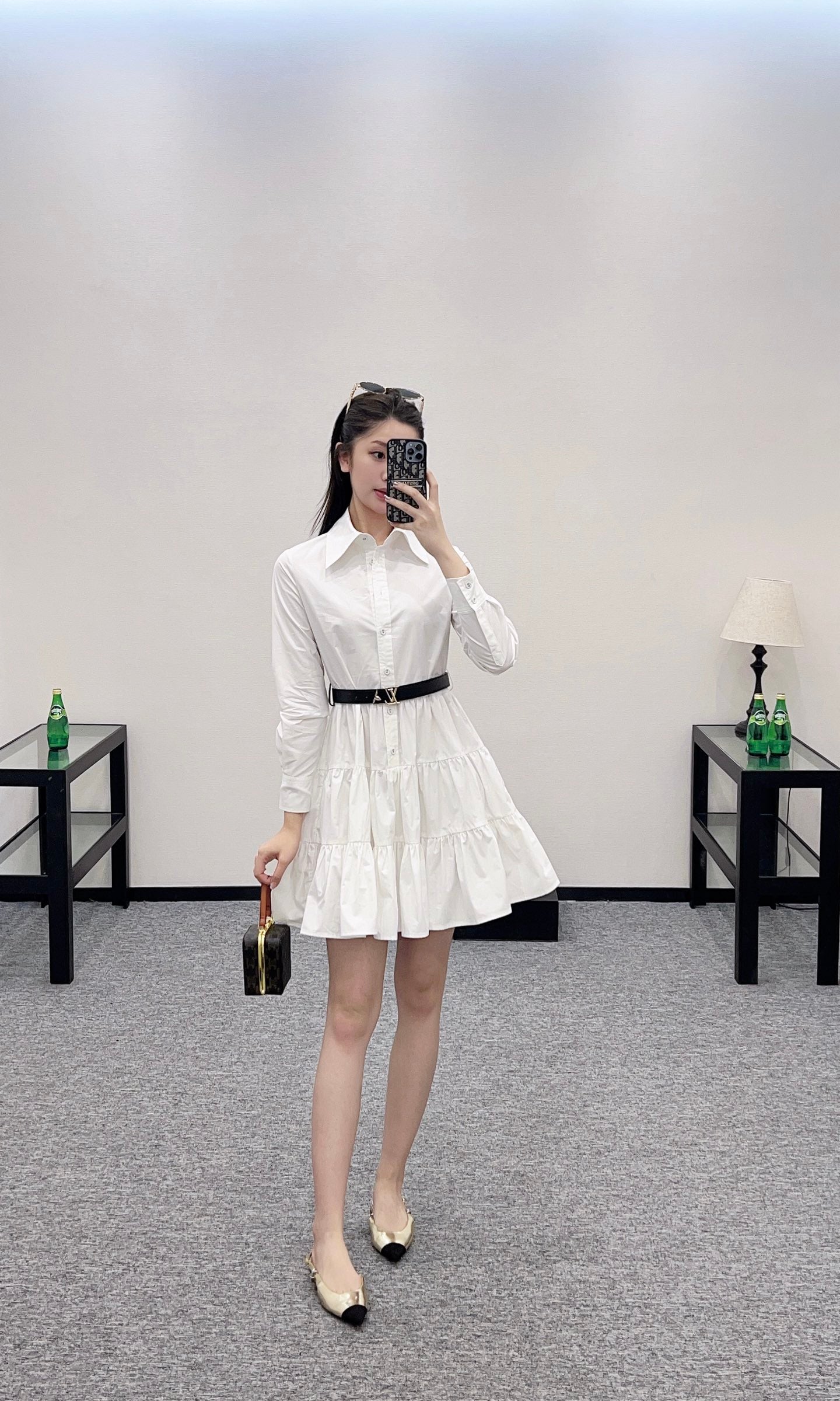 Louis *♥2025 new products Belt dress