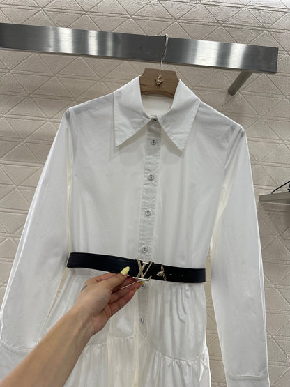 Louis *♥2025 new products Belt dress