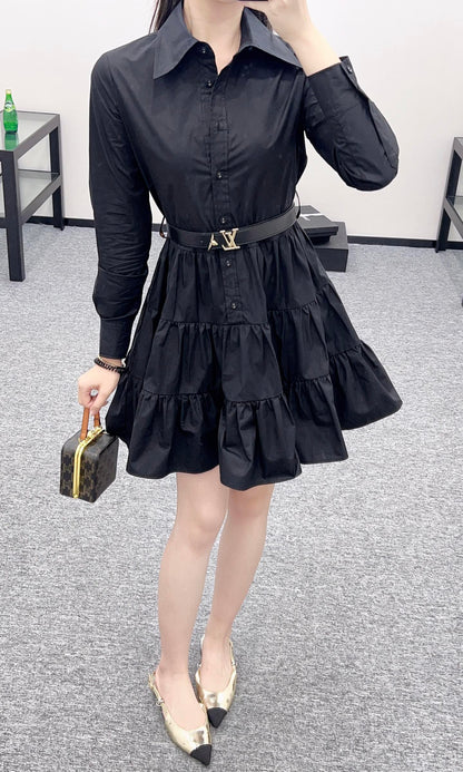 Louis *♥2025 new products Belt dress