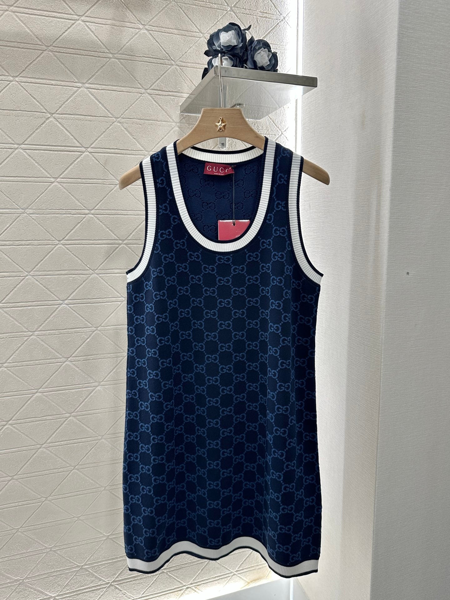 G*♥2025 new product Knitted vest dress