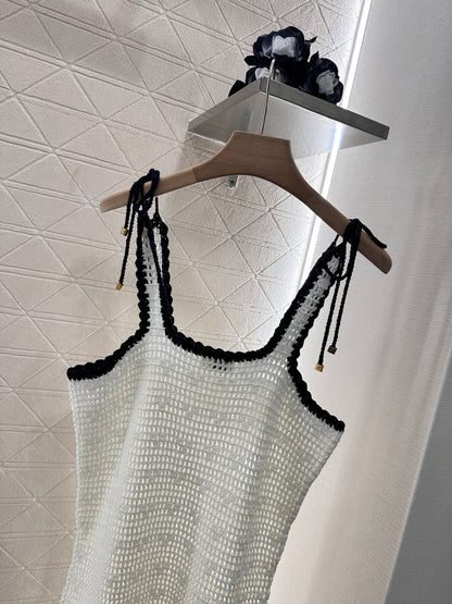 C*♥2025 new product Knitted vest dress