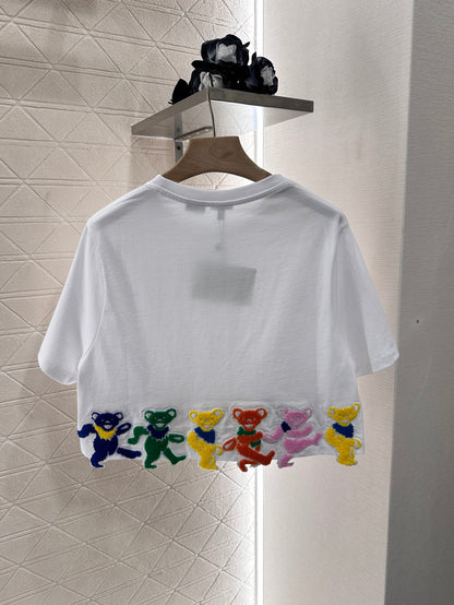 L*♥2025 new product Embroidery short style