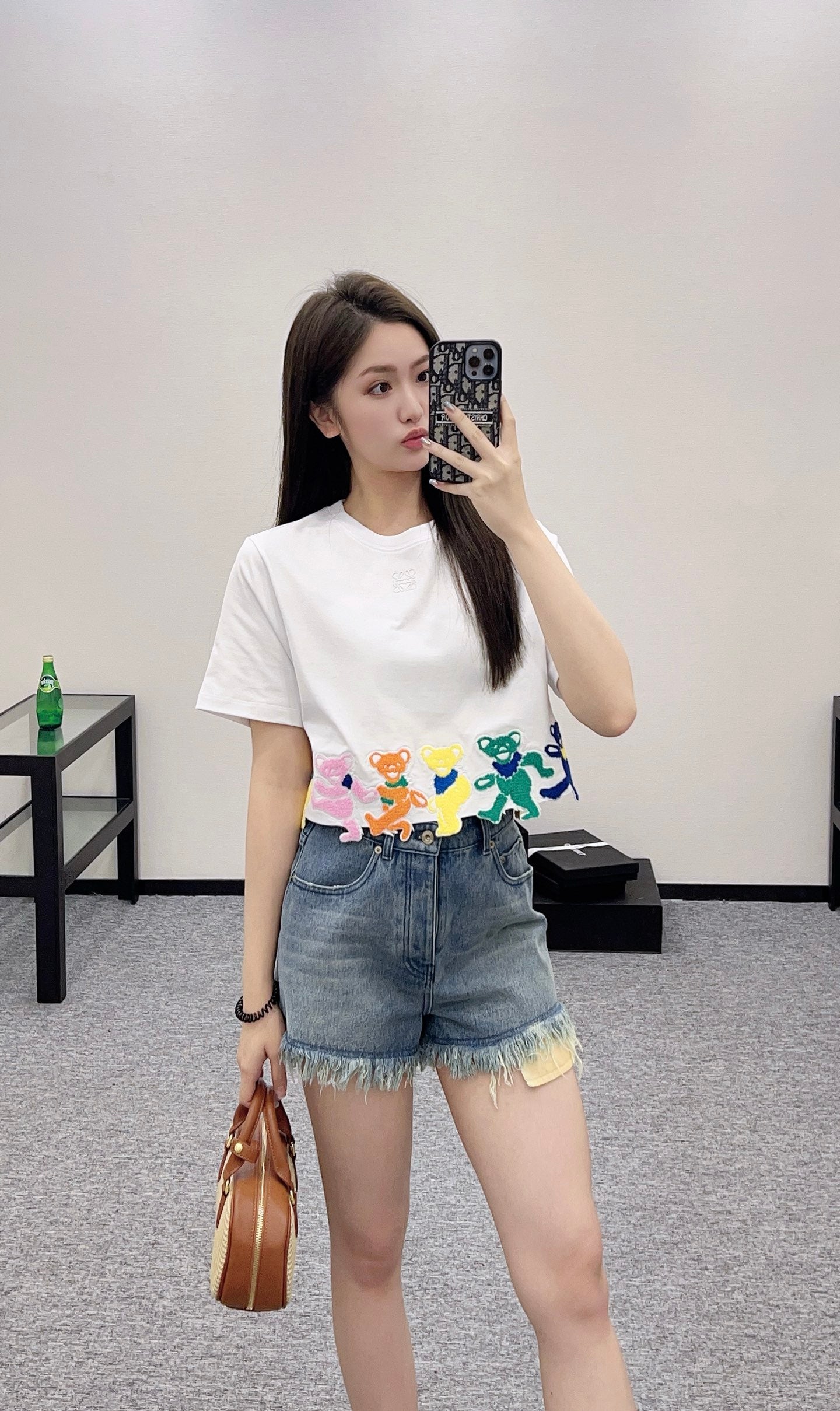 L*♥2025 new product Embroidery short style