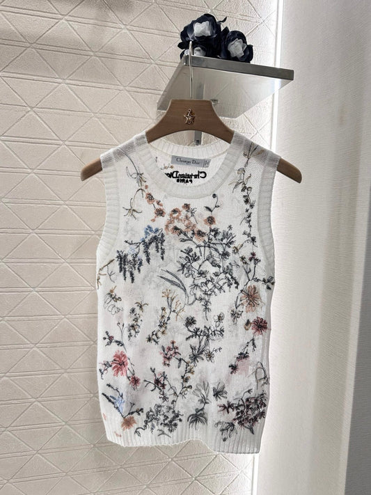 D*♥2025 new product Embroidered vest