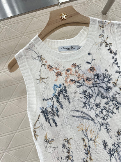D*♥2025 new product Embroidered vest