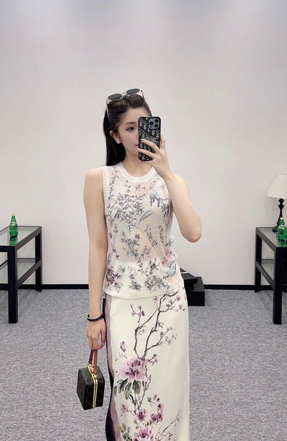 D*♥2025 new product Embroidered vest