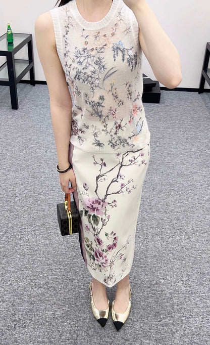 D*♥2025 new product Embroidered vest