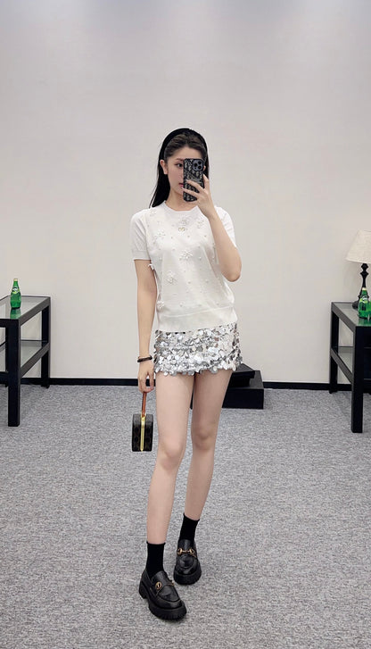 D*♥2025 new product Printed short sleeves