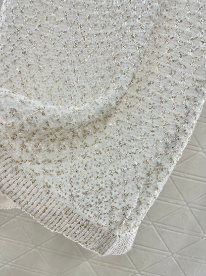 C*♥2025 new product Sequined hollow vest