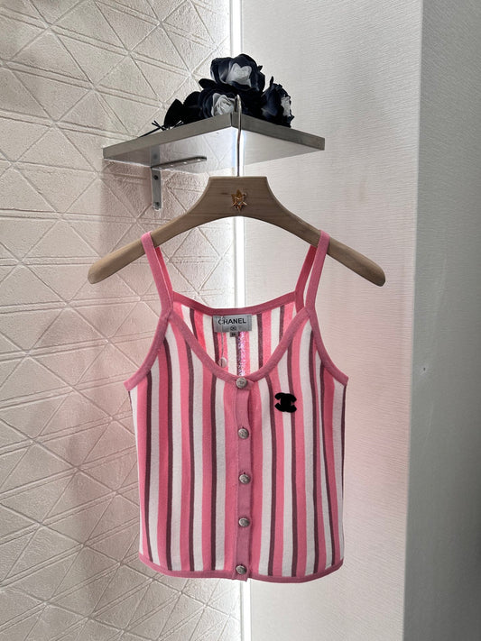 C*♥2025 new product Striped camisole