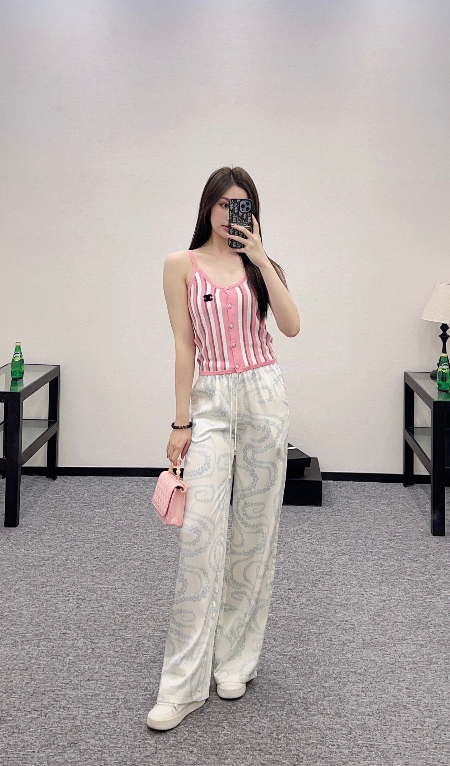 C*♥2025 new product Striped camisole