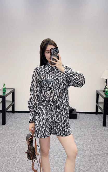 D*♥2025 new products Shirt and shorts set