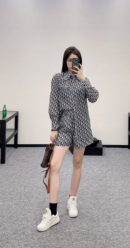 D*♥2025 new products Shirt and shorts set