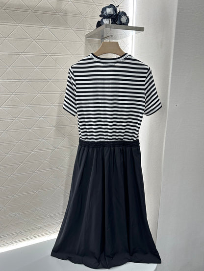 P*♥2025 new products Striped dress