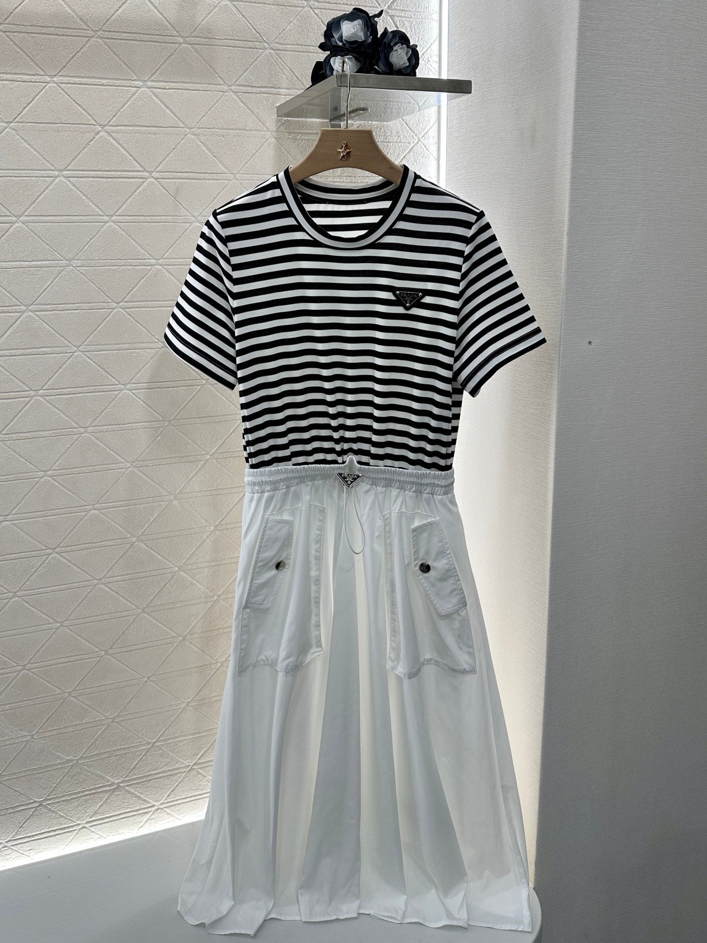 P*♥2025 new products Striped dress
