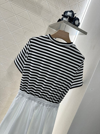 P*♥2025 new products Striped dress