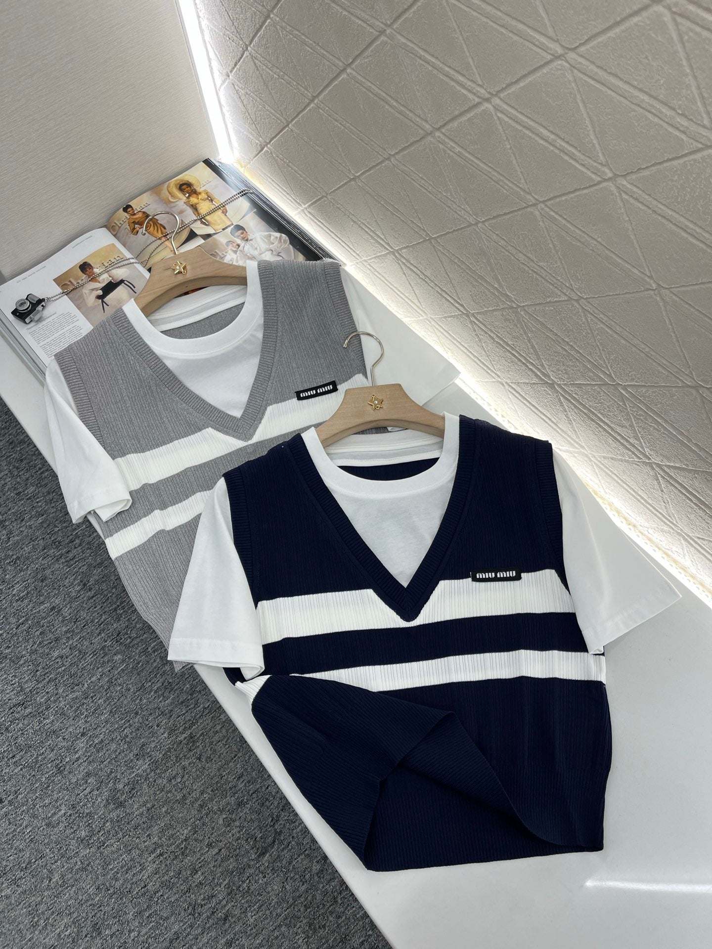 Mi*mi*♥2025 new products Cotton short sleeves
