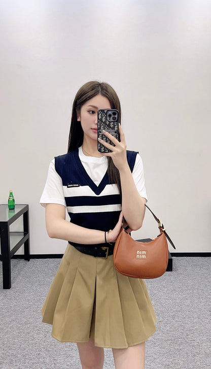 Mi*mi*♥2025 new products Cotton short sleeves