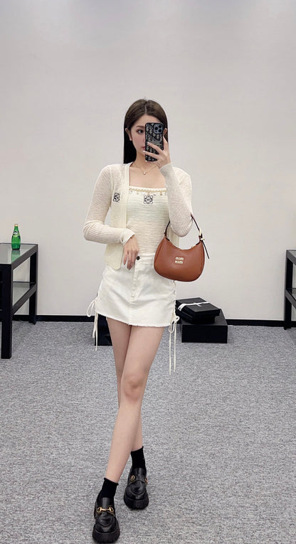 L*♥2025 new products Knitted cardigan