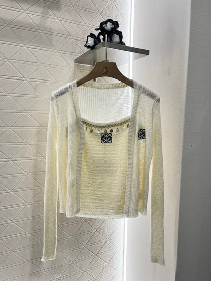 L*♥2025 new products Knitted cardigan