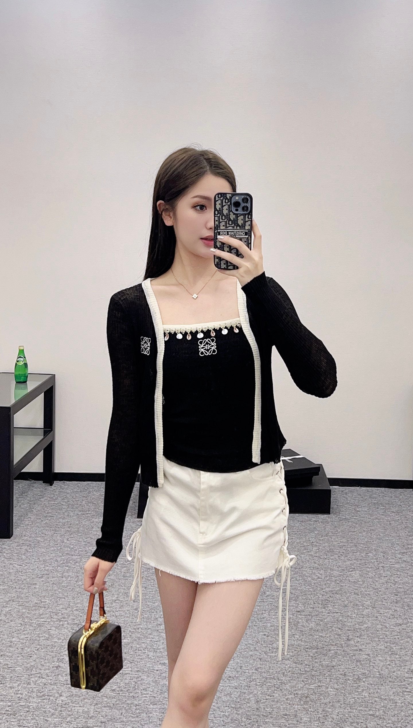 L*♥2025 new products Knitted cardigan
