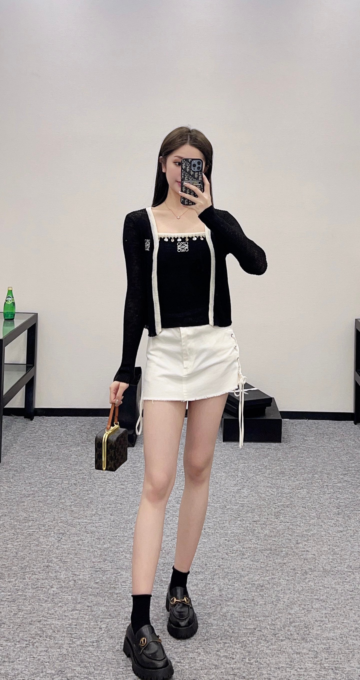 L*♥2025 new products Knitted cardigan