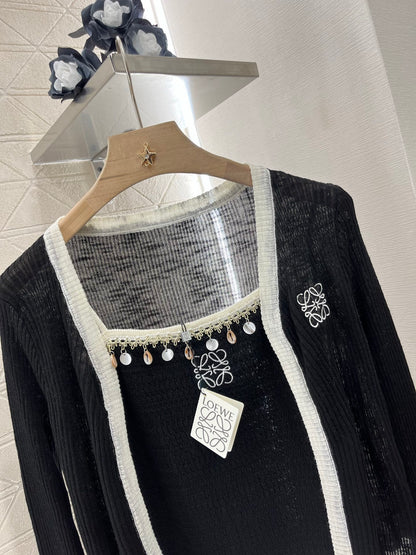 L*♥2025 new products Knitted cardigan