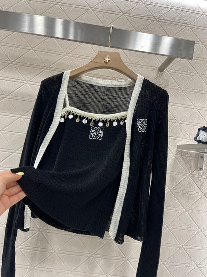 L*♥2025 new products Knitted cardigan