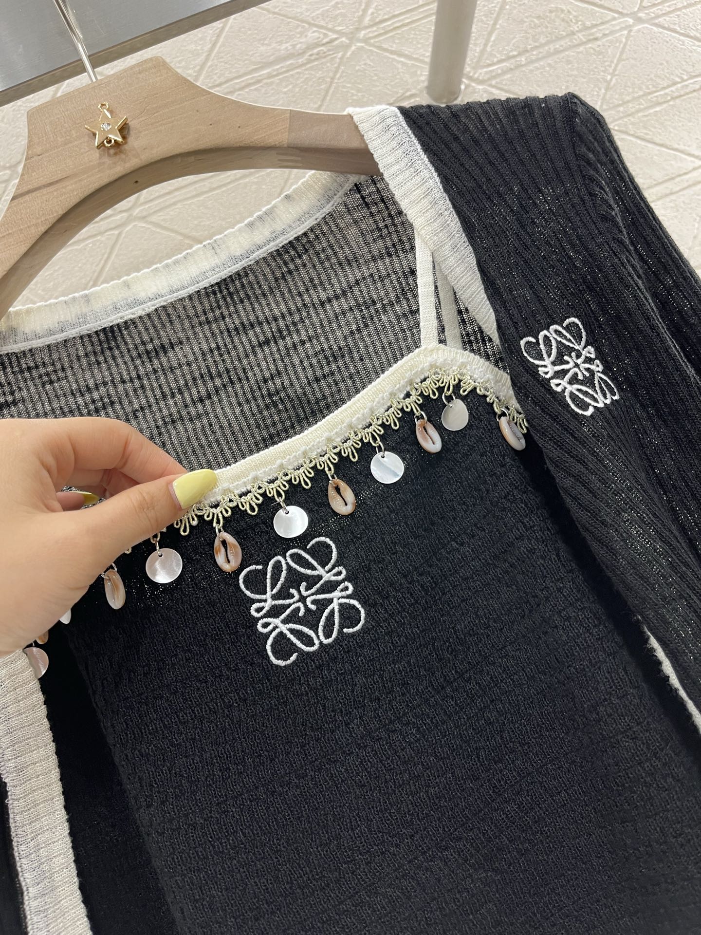 L*♥2025 new products Knitted cardigan