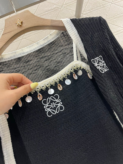 L*♥2025 new products Knitted cardigan