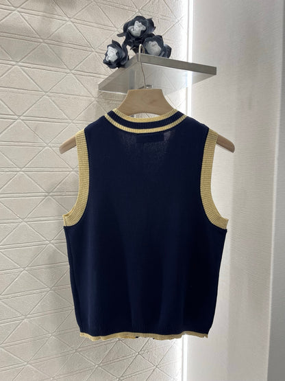 Mi*mi*♥2025 new products Knitted vest