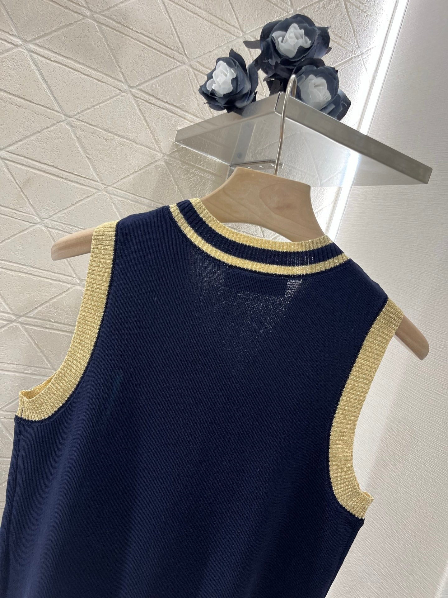 Mi*mi*♥2025 new products Knitted vest