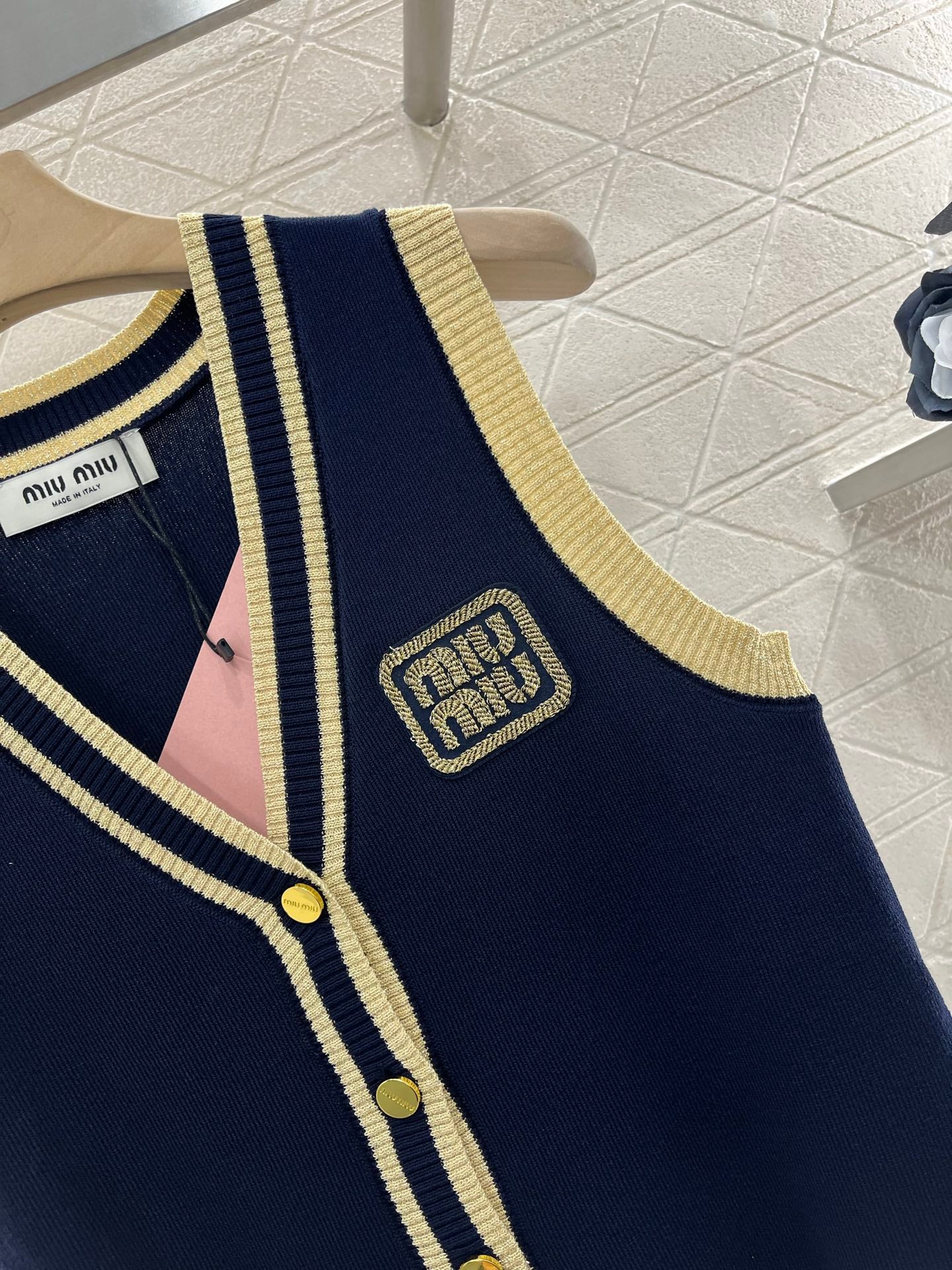 Mi*mi*♥2025 new products Knitted vest