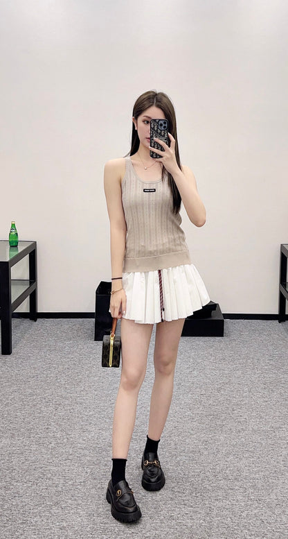 Mi*mi*♥2025 new product Knitted vest