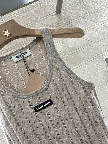 Mi*mi*♥2025 new product Knitted vest