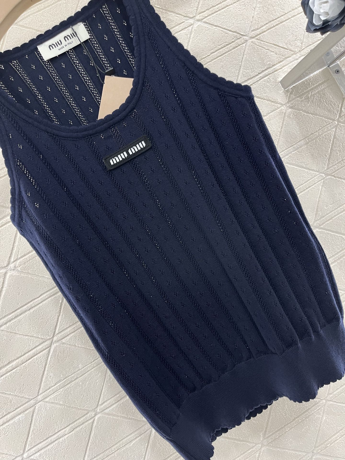 Mi*mi*♥2025 new product Knitted vest