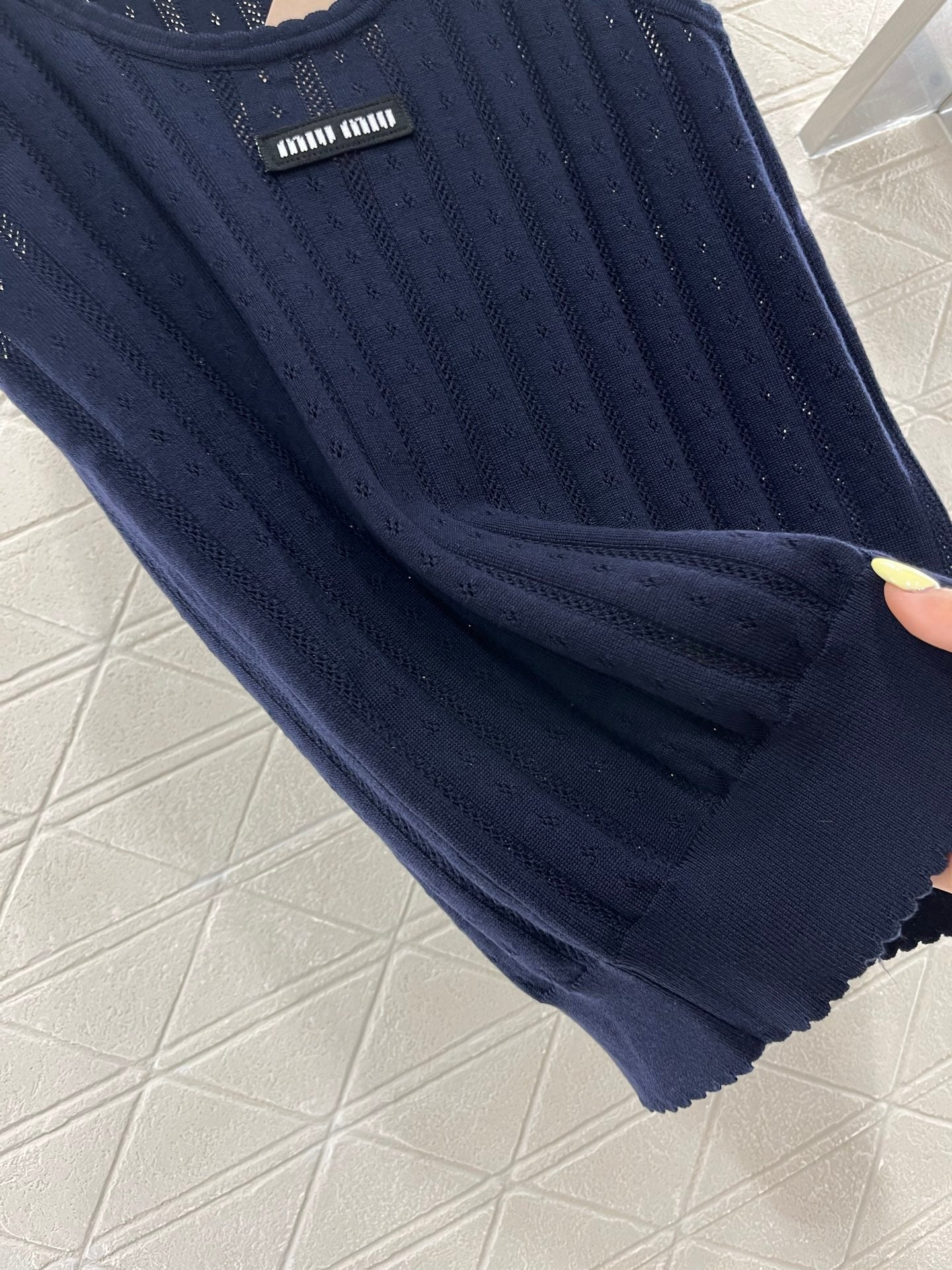 Mi*mi*♥2025 new product Knitted vest