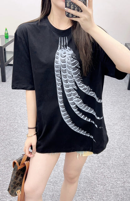 L*♥2025 new product Feather print