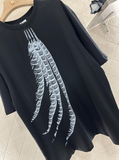L*♥2025 new product Feather print