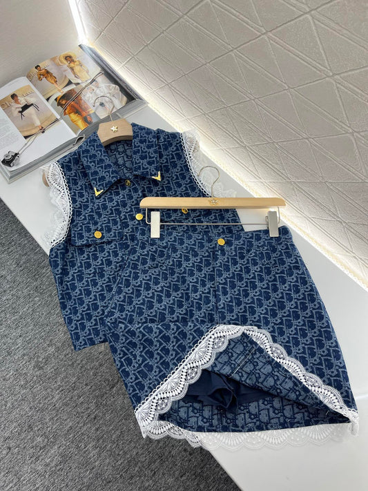 D*♥2025 new products Denim suit