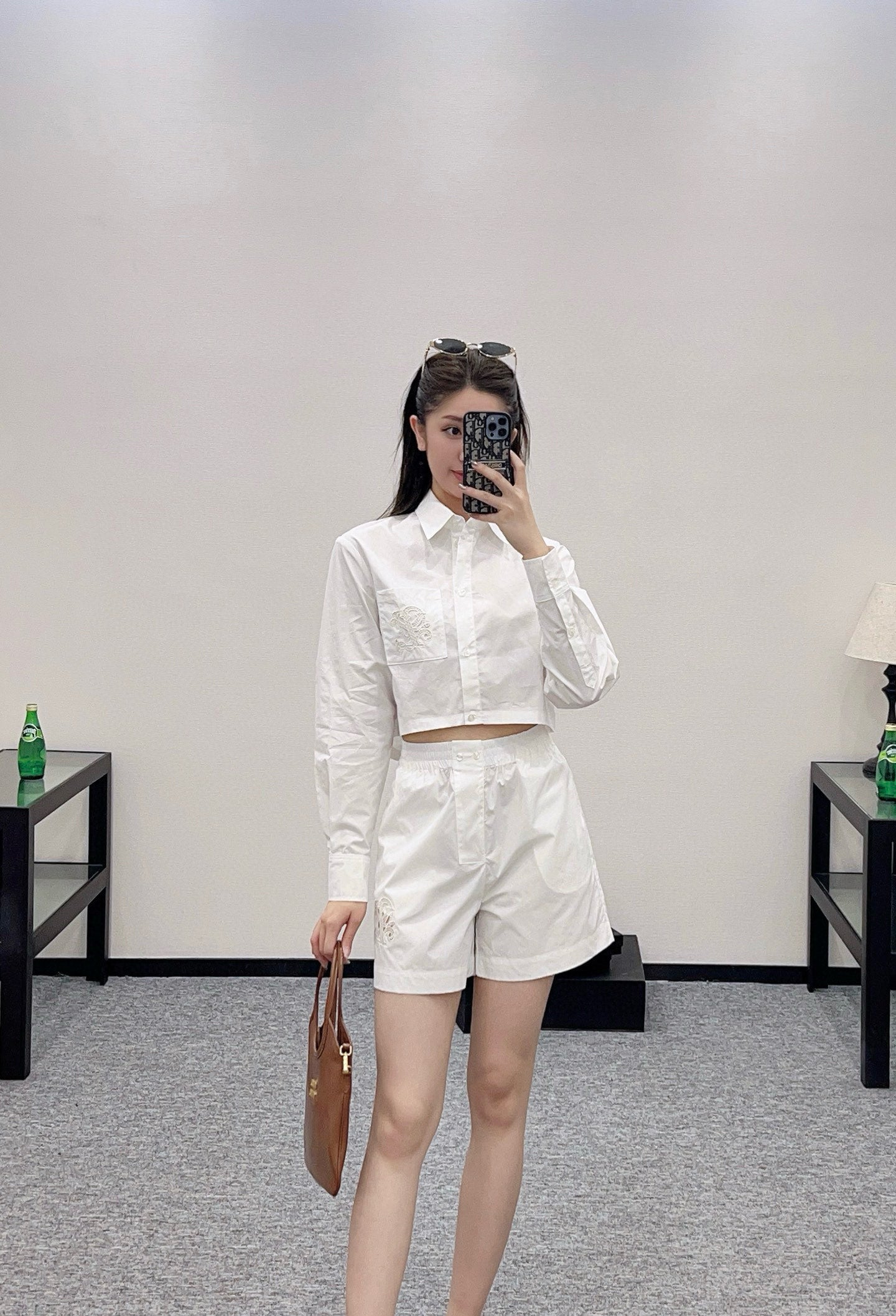 louis*♥2025 new products Shirt and shorts set