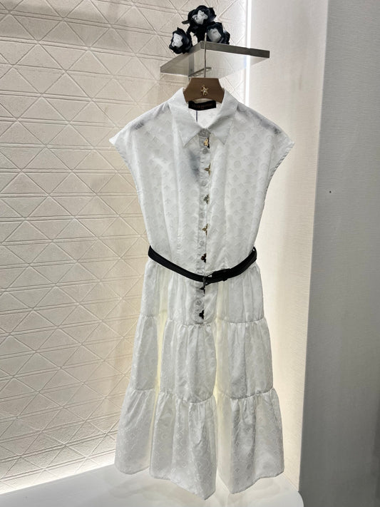 Louis *♥2025 new products Belt dress