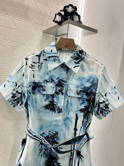 D*♥2025 new products Denim dress