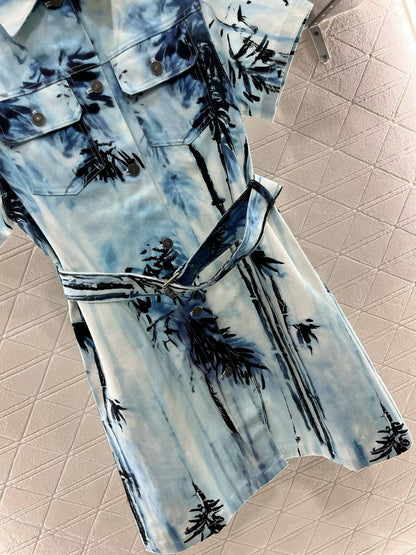 D*♥2025 new products Denim dress