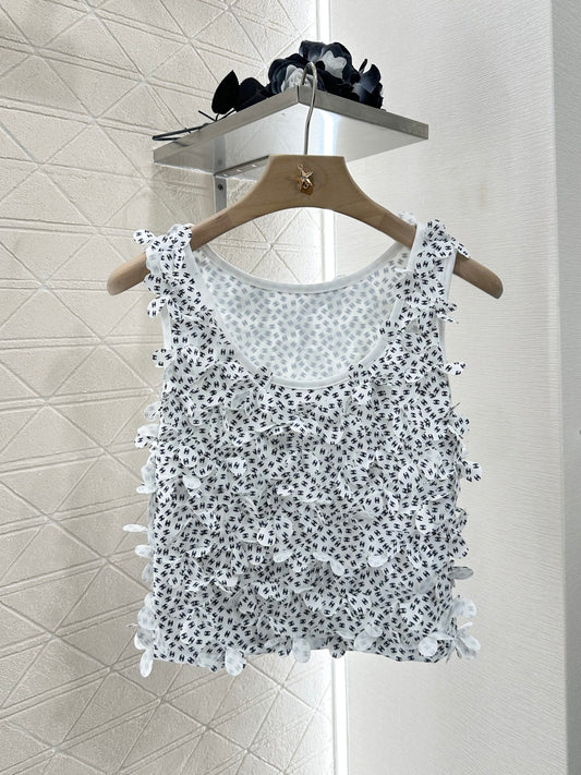 C*♥2025 new product Flower vest