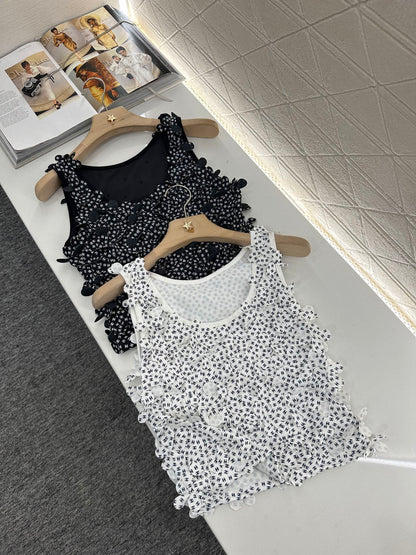 C*♥2025 new product Flower vest