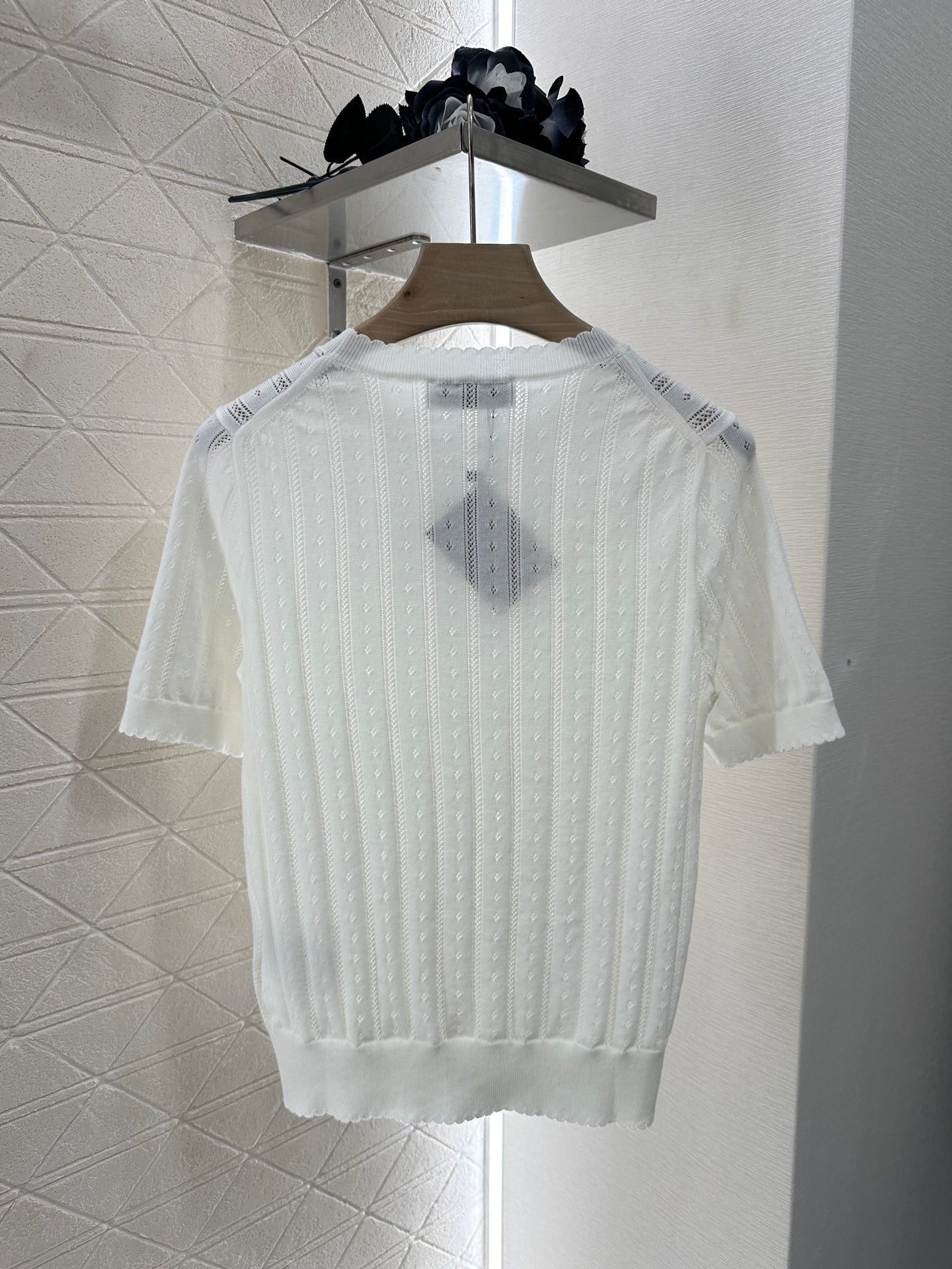 Mi*mi*♥2025 new products Knitted short sleeves