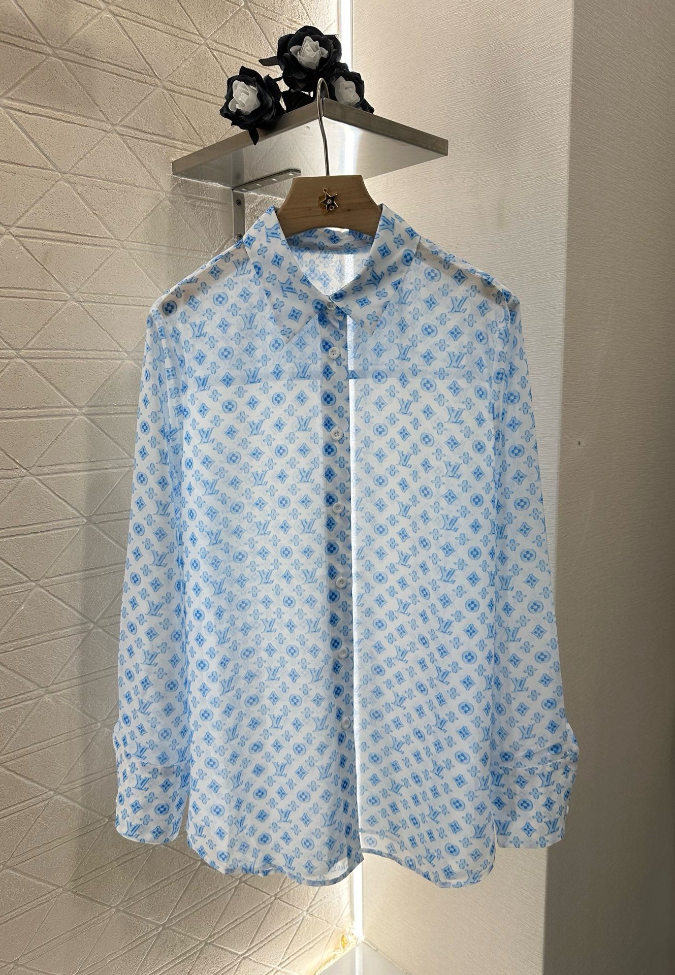 L*♥2025 new arrivals Printed silhouette shirt